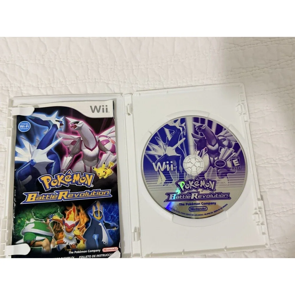 Pokemon Battle Revolution (Nintendo Wii, 2007) Game Used